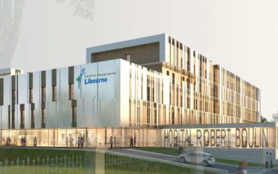 Déménagement du nouvel hôpital de Libourne (33)