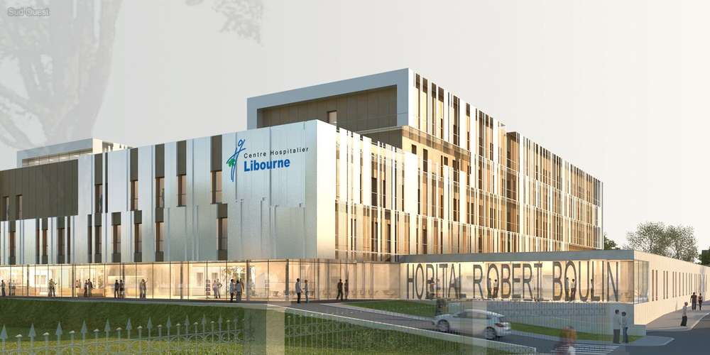 Déménagement du nouvel hôpital de Libourne (33)